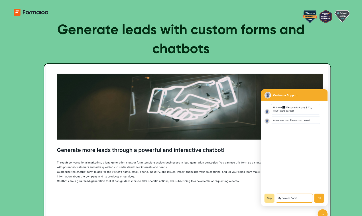 Formaloo Custom CRM media 2