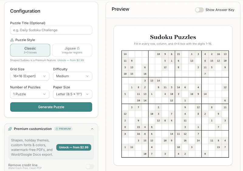 PuzzlePage screenshot 4