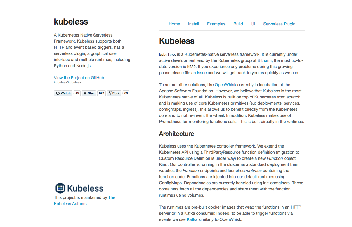 Kubeless Image