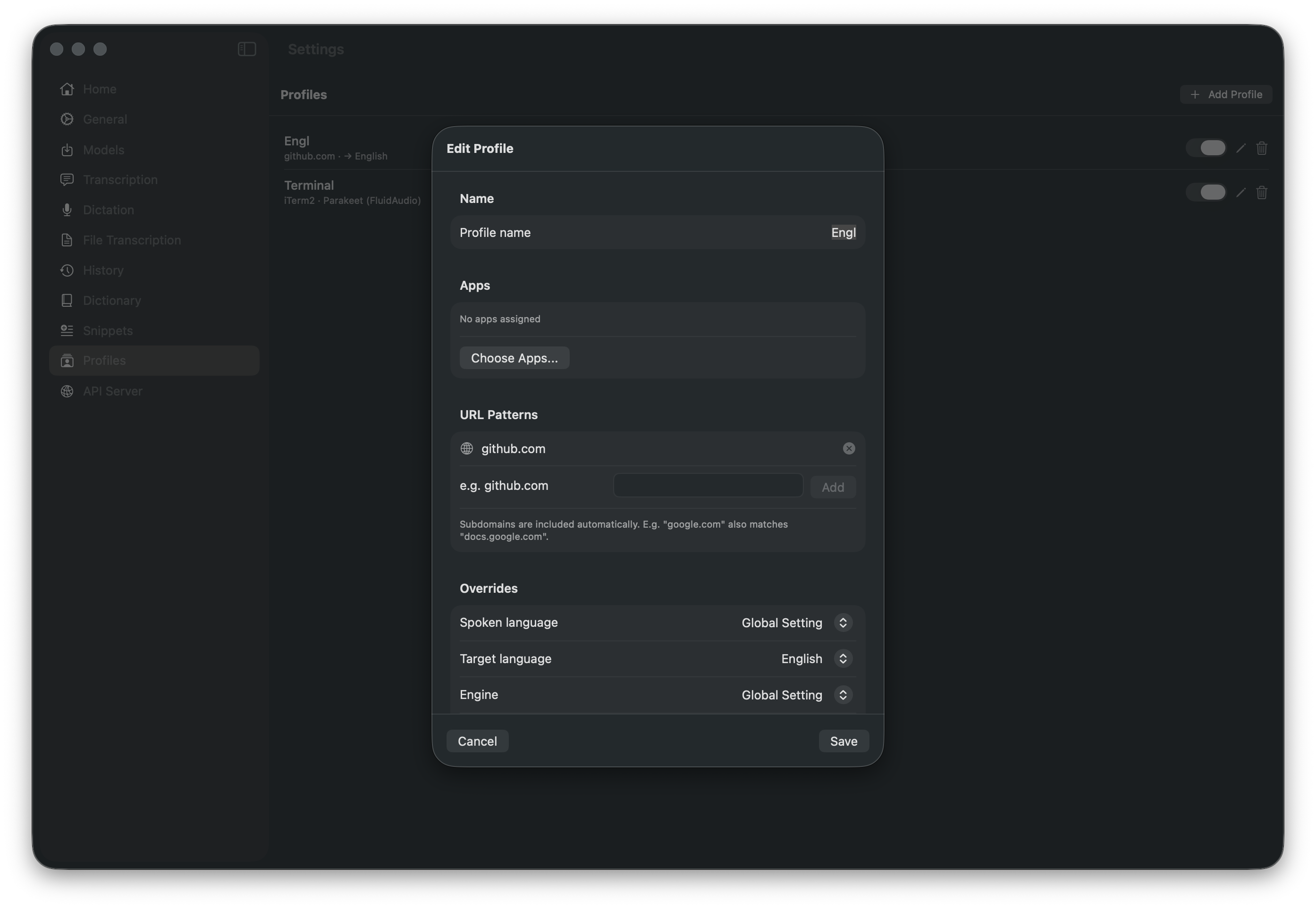 TypeWhisper - Free local speech-to-text gallery image