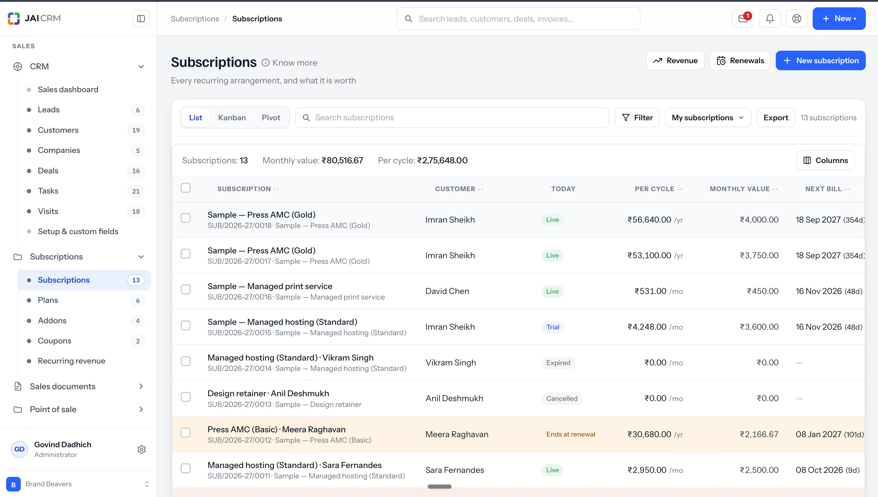 JAI CRM gallery image