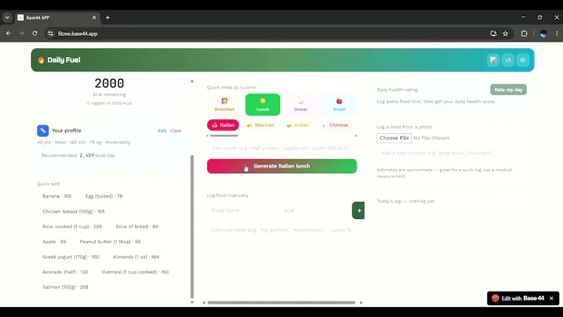 fitzee screenshot 1 (video preview)