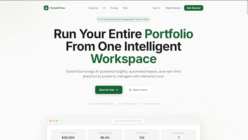 EstateFlow screenshot 1