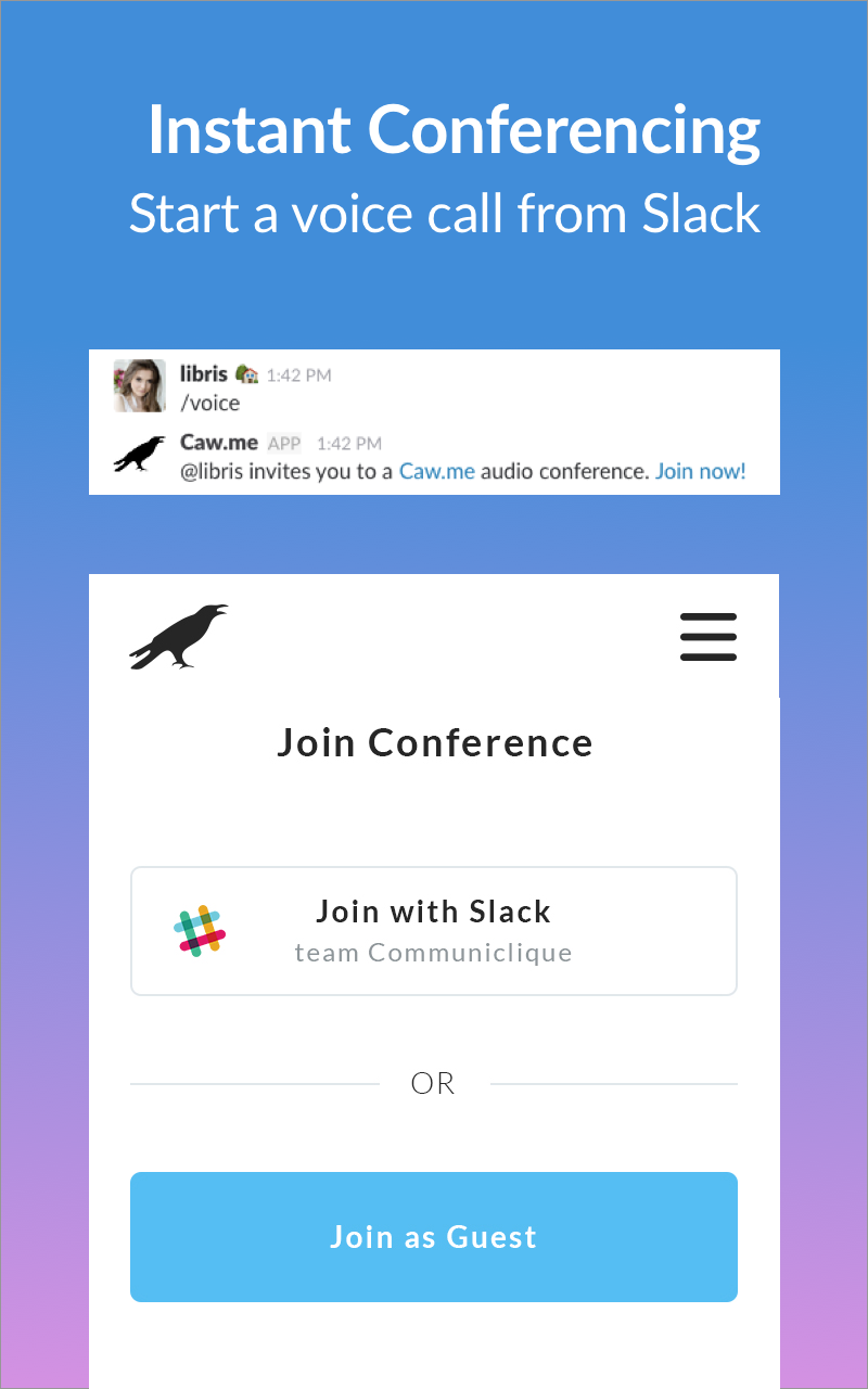 Caw.me gallery image