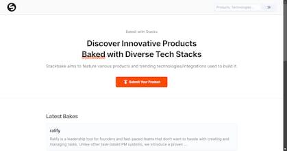 StackBake gallery image