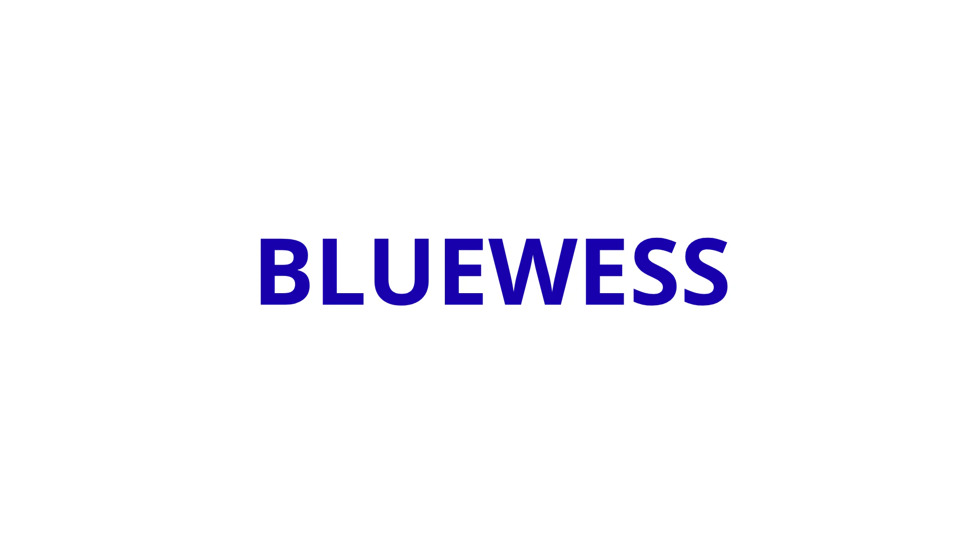 Bluewess — Marketplace logo