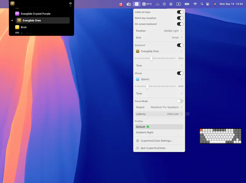 CupertinoClicks screenshot 3