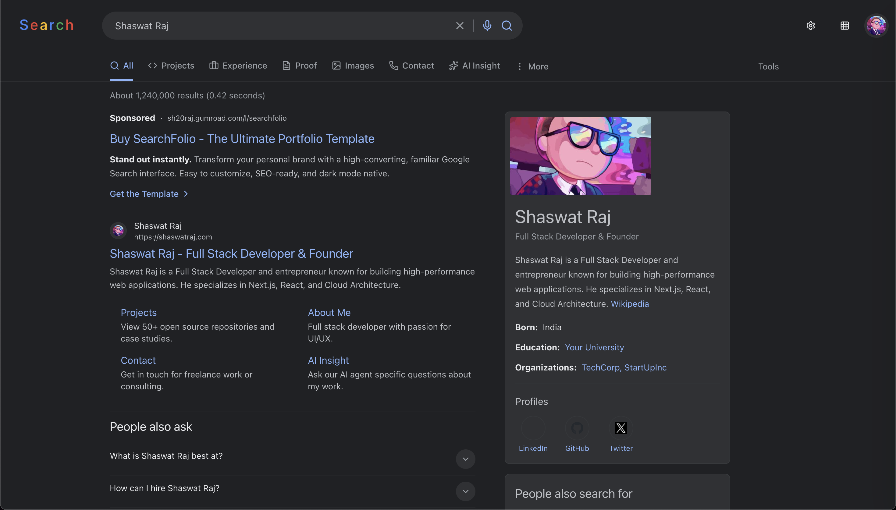 SearchFolio gallery image