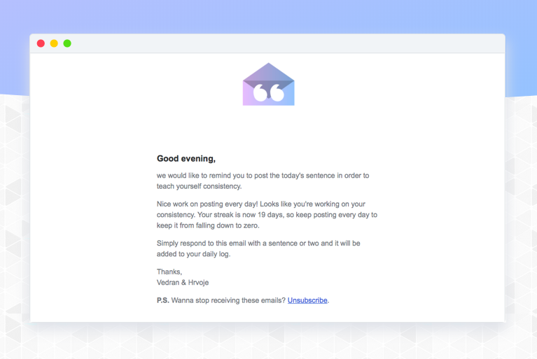 Journmail gallery image