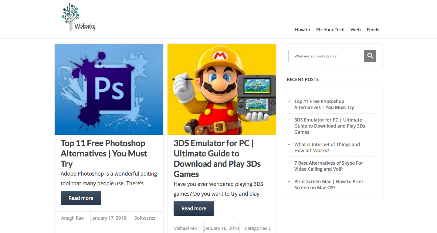 Webeeky gallery image