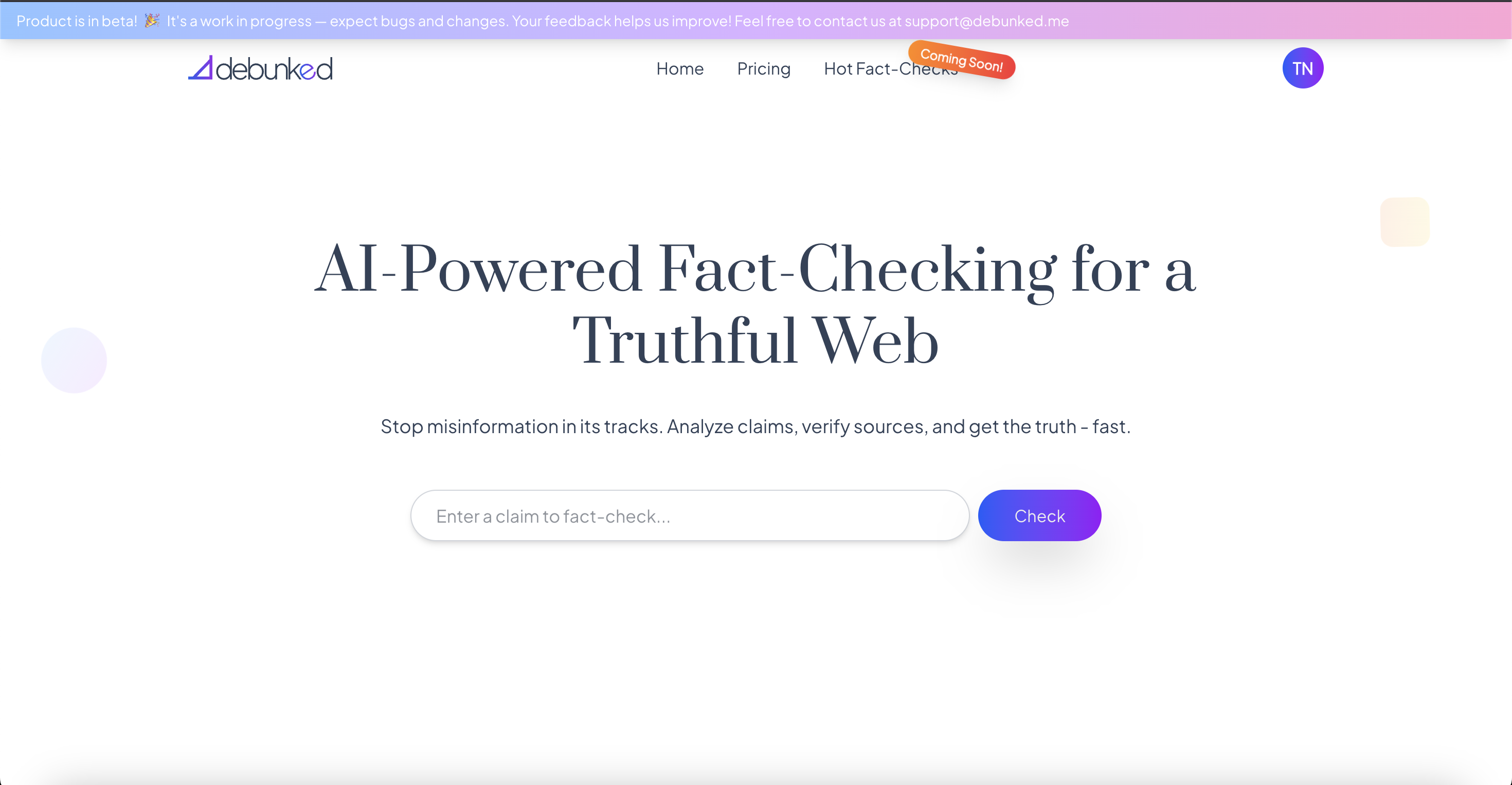 ที่ได้ถูกหักล้าง - ตรวจสอบข้อเท็จจริง AI ทันที media 1