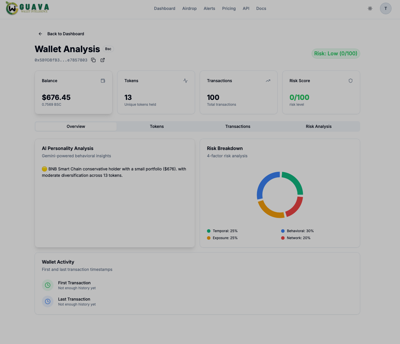 Guava Wallet Intelligence gallery image