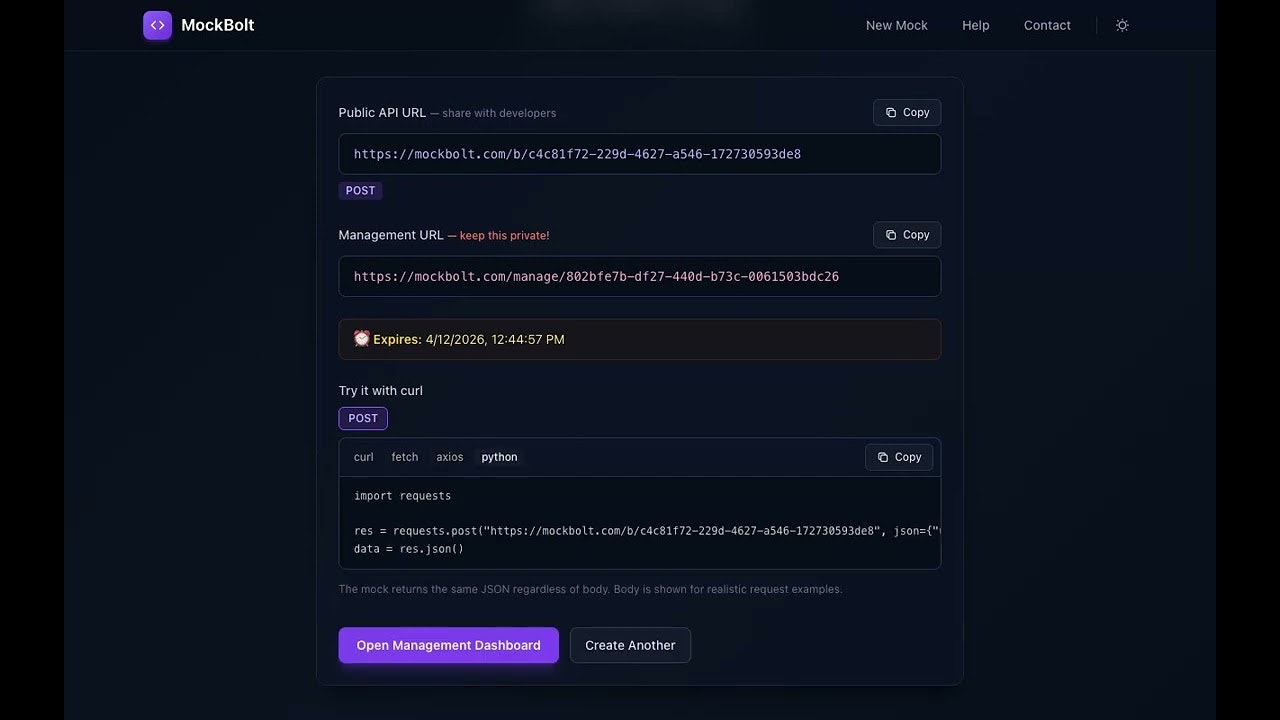 MockBolt gallery image