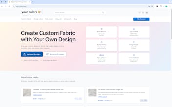 Digital Fabric Printing by Your Colors gallery image