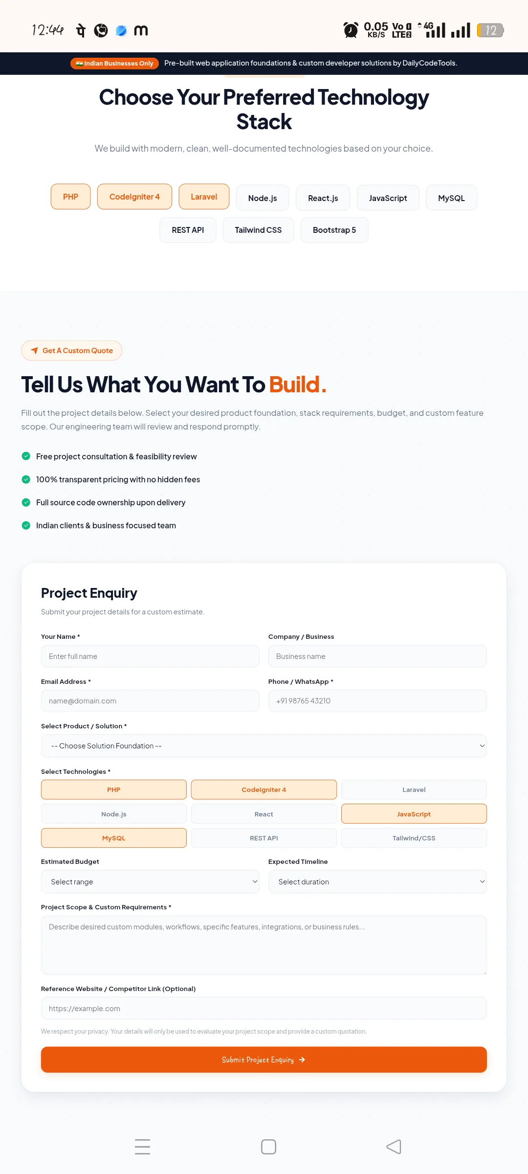 DailyCodeTools Pre-Built Solutions