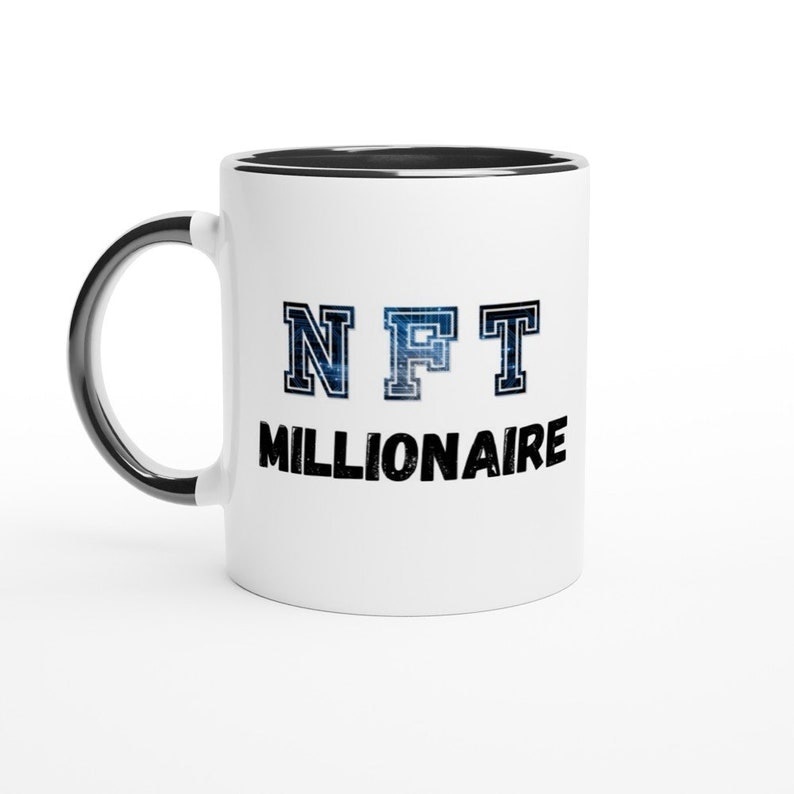 Nft millionaire crypto coffee mug