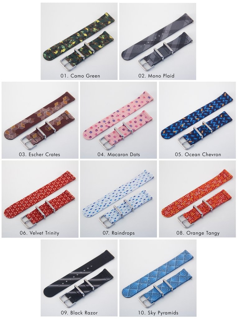 vario nato straps for smartwatches gallery image