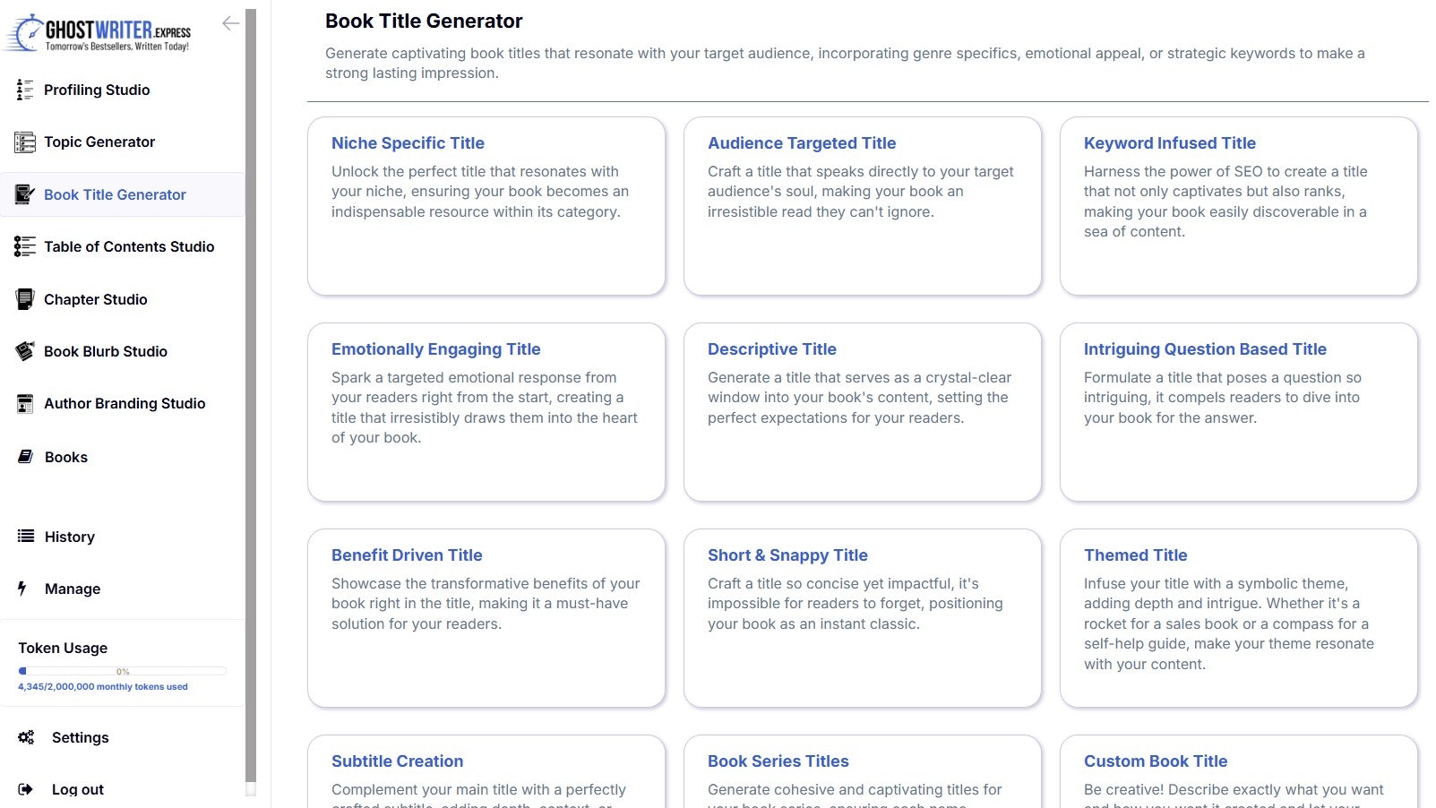 Ghostwriter Express gallery image