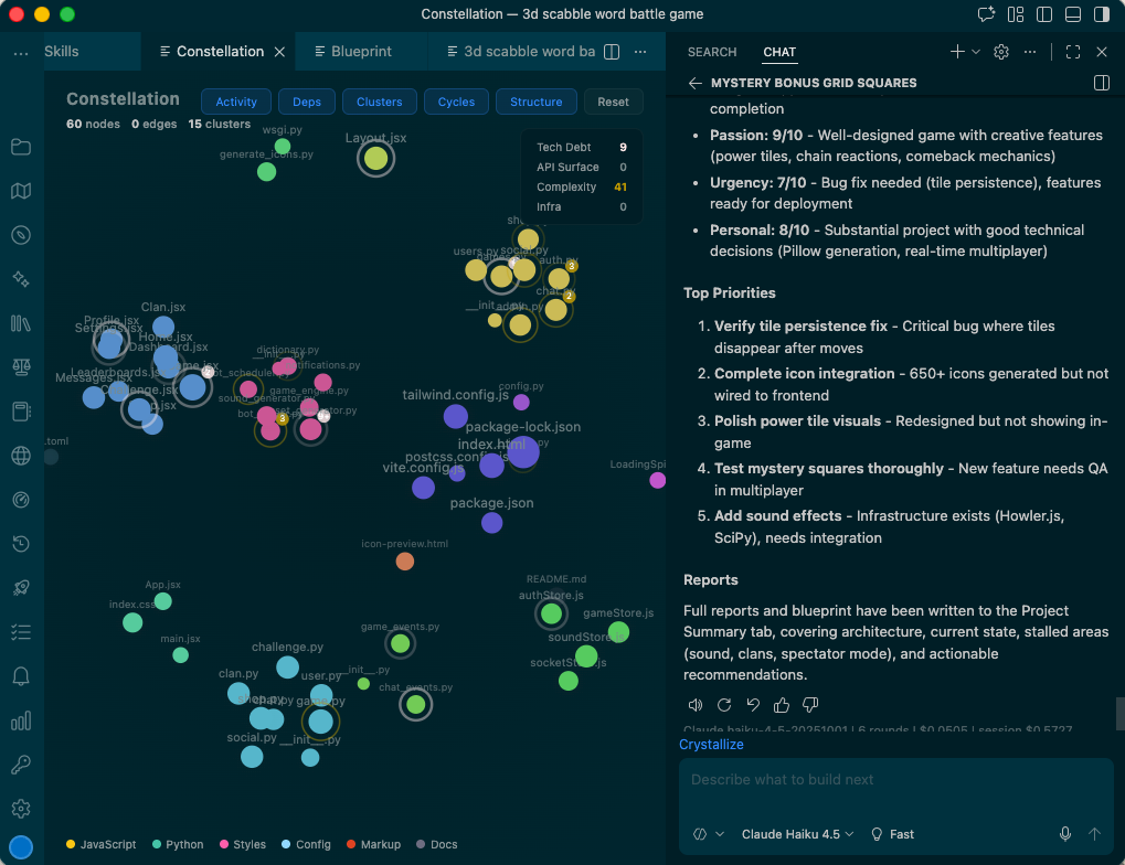 Persīv Codex - Main product screenshot demonstrating key features and user interface