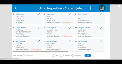 Power Apps Auto Garage Mechanic System gallery image