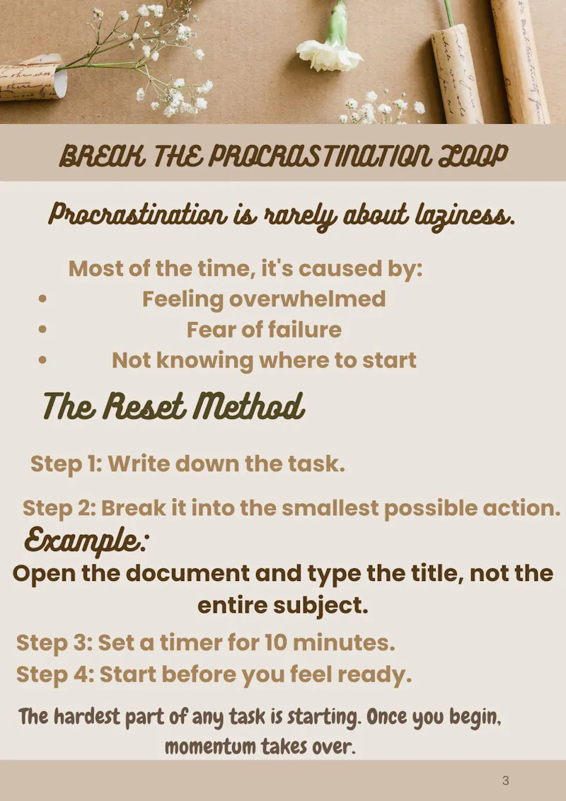 daily life reset kit  screenshot 2