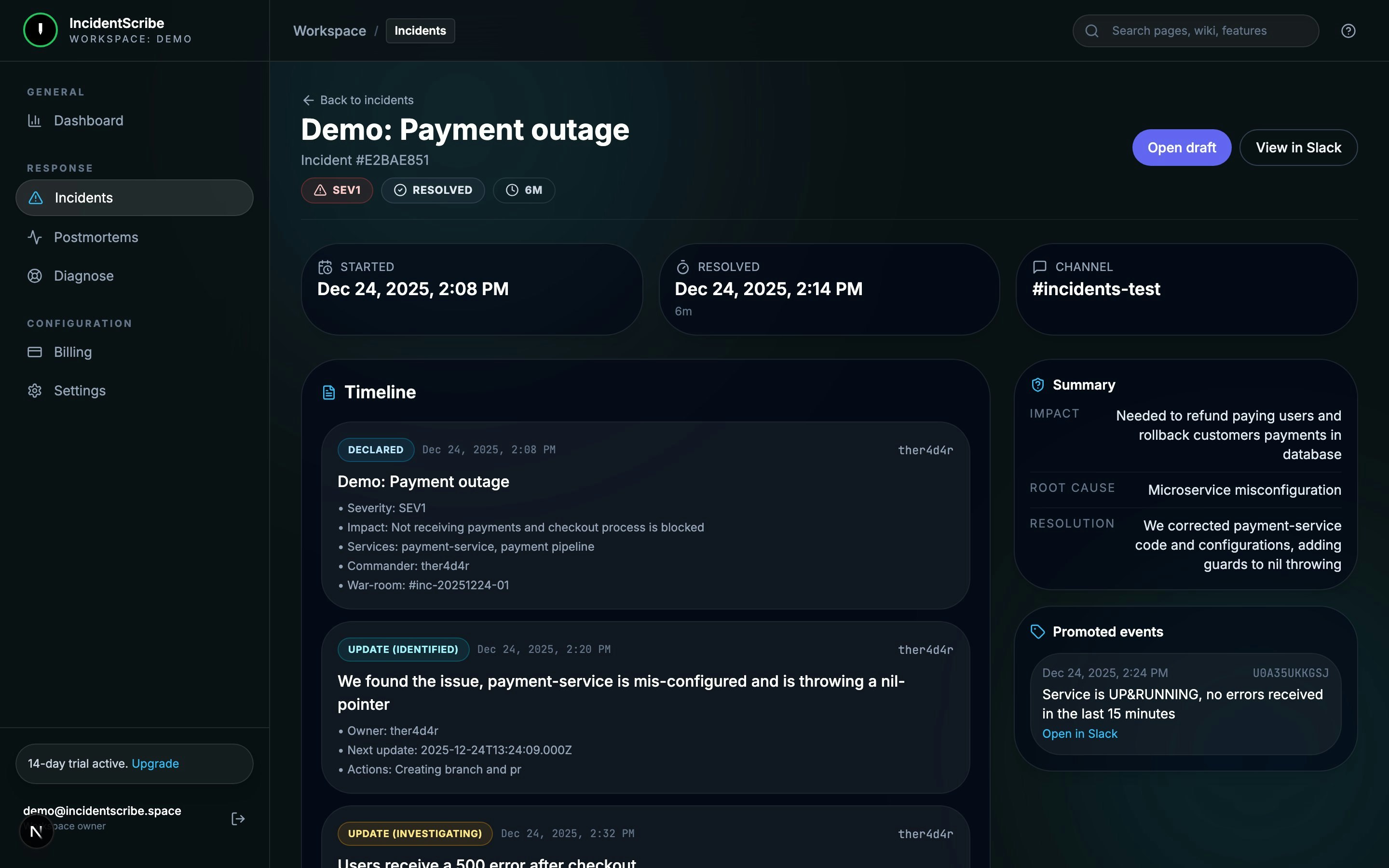 IncidentScribe gallery image