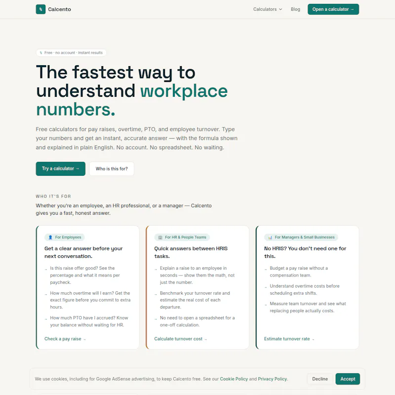 Calcento screenshot 5