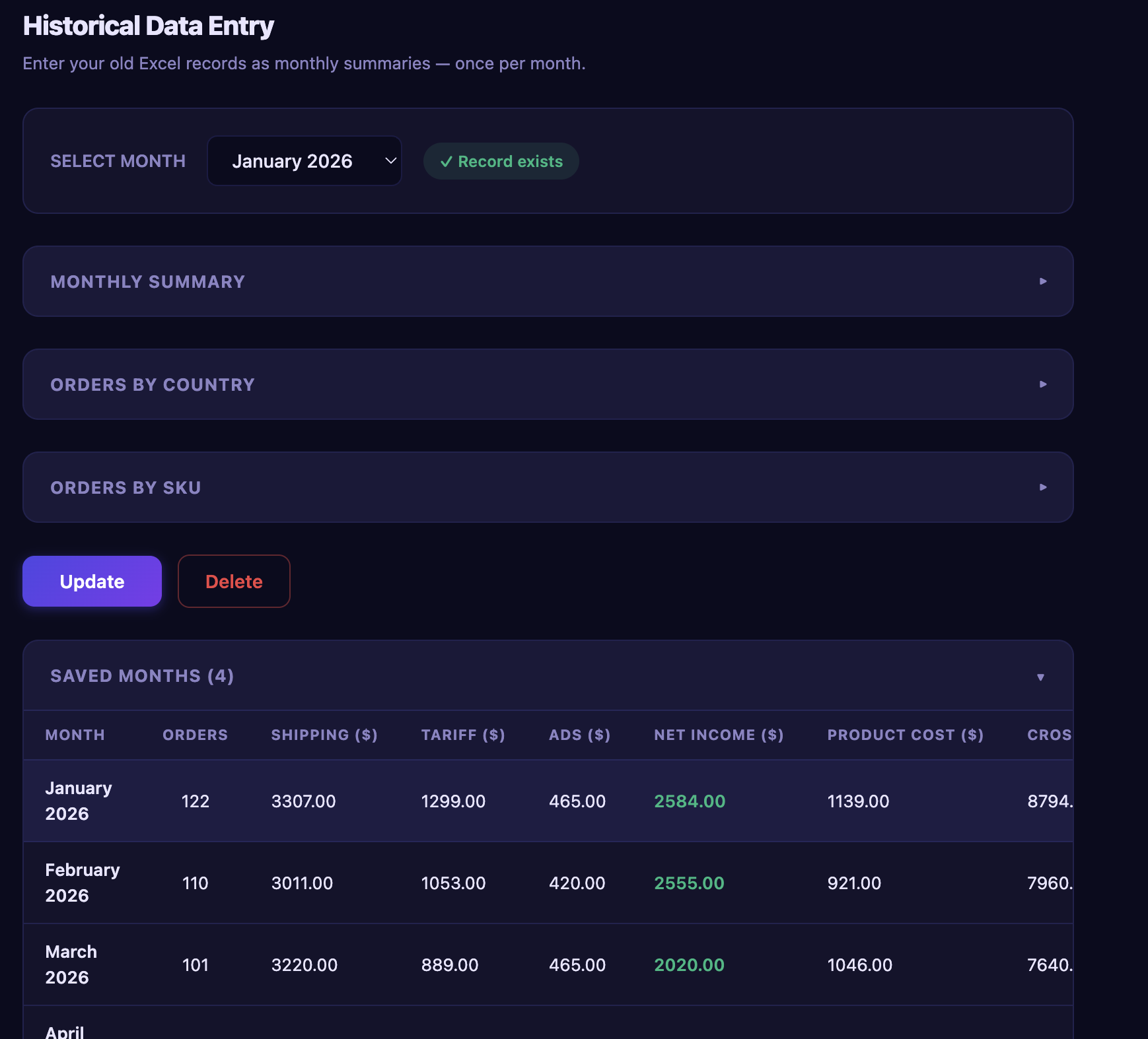 SellerScope — Order Management Dashboard gallery image