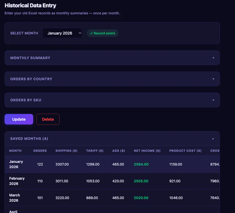 SellerScope — Order Management Dashboard screenshot 3