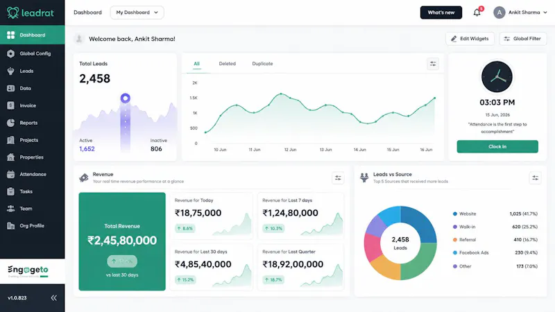 Leadrat Real Estate CRM screenshot 3