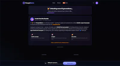 Prompts Matrix gallery image