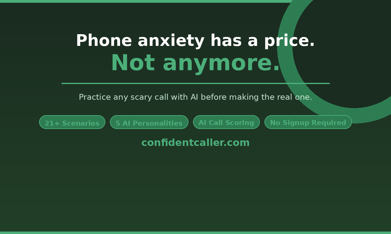 Confident Caller gallery image
