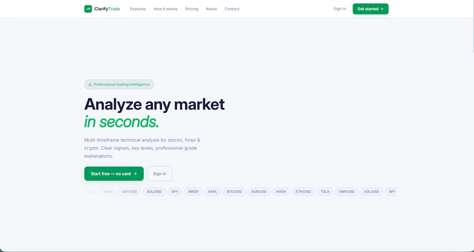 ClarifyTrade screenshot 1
