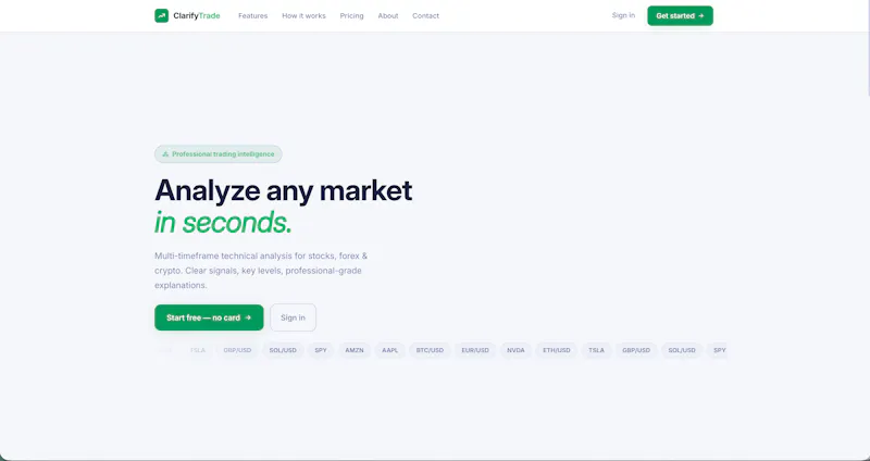 ClarifyTrade screenshot 1