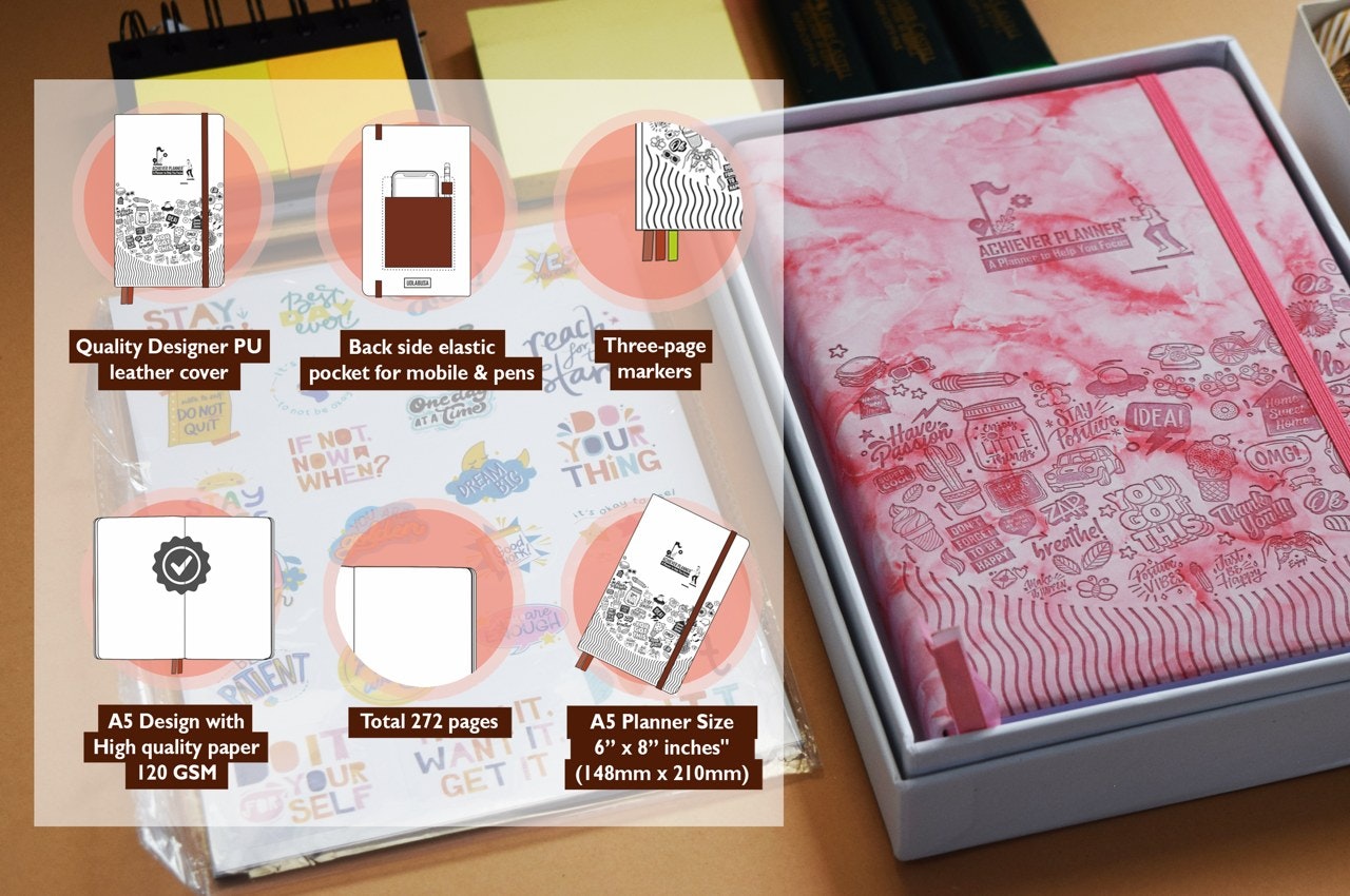 Achiever Planner II, All-in-one, undated gallery image