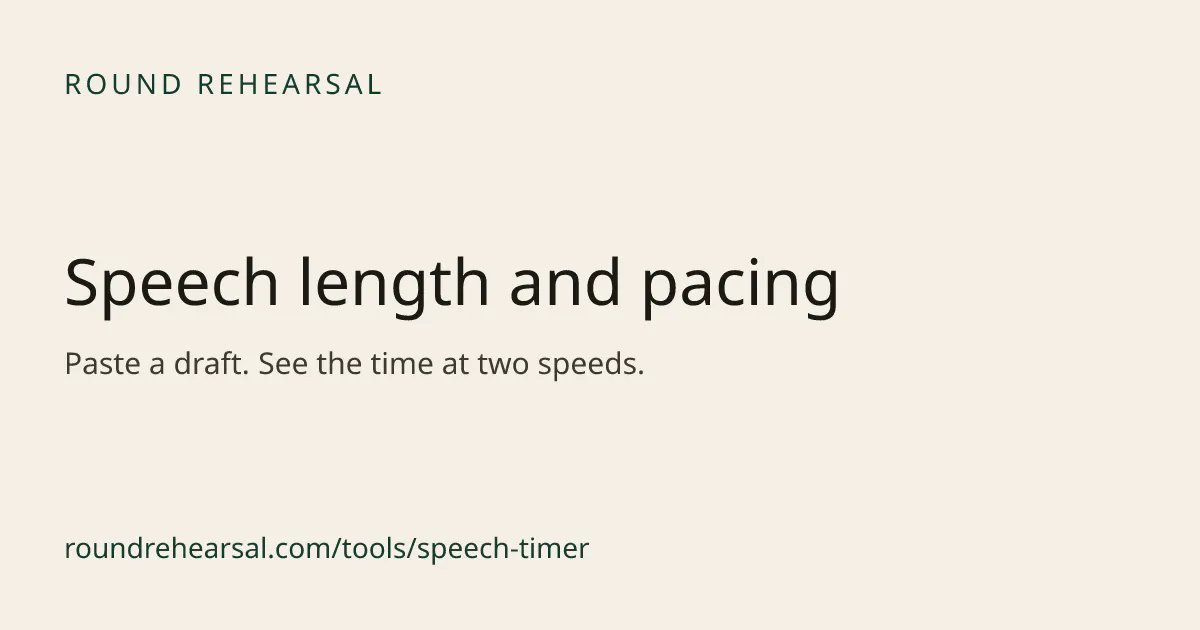Speech Timer & STAR Checker gallery image