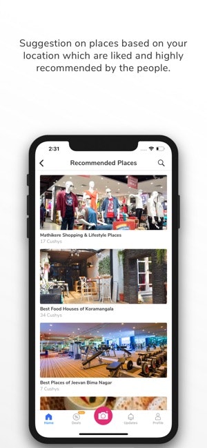 Cushy - Hyperlocal Social Experience App gallery image