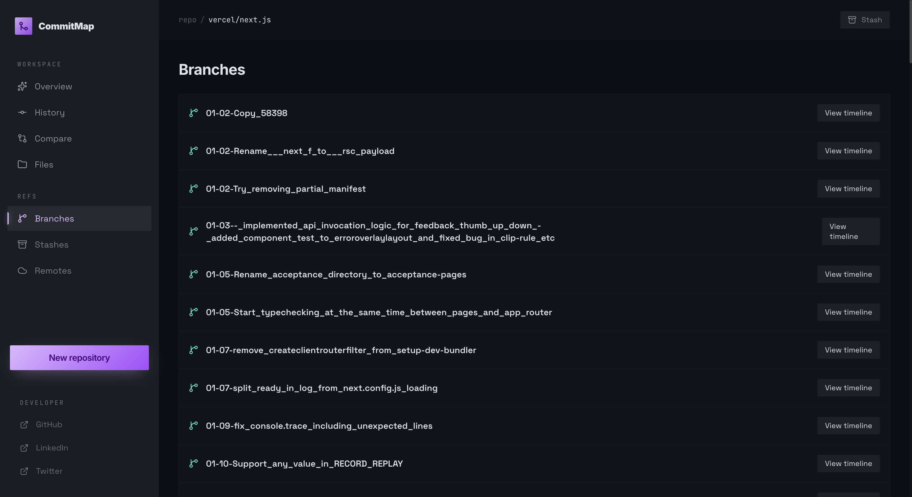 CommitMap gallery image