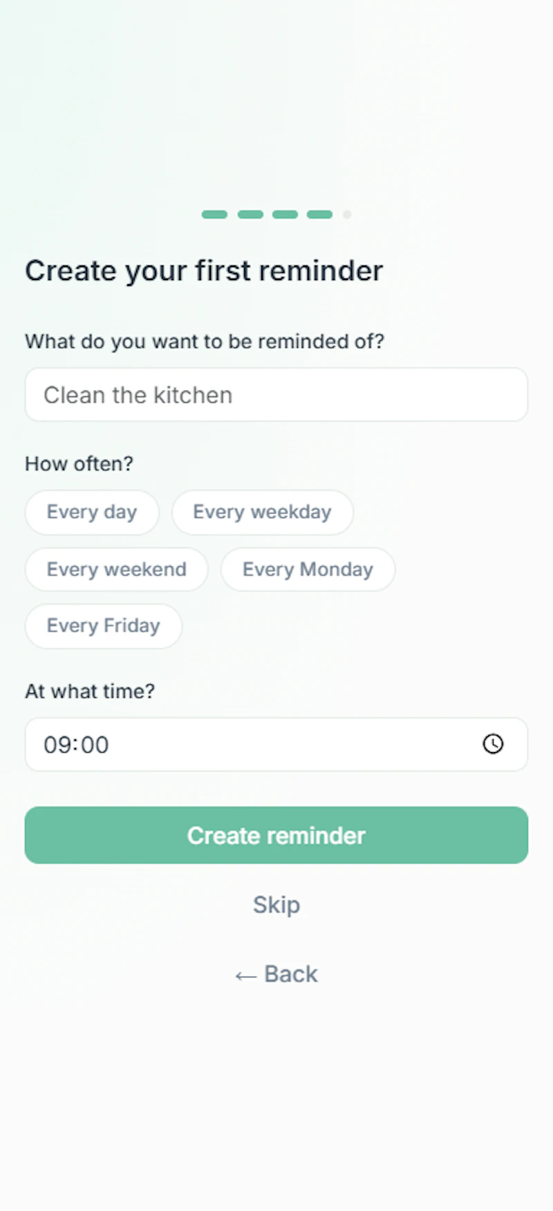 Tyminders screenshot 3