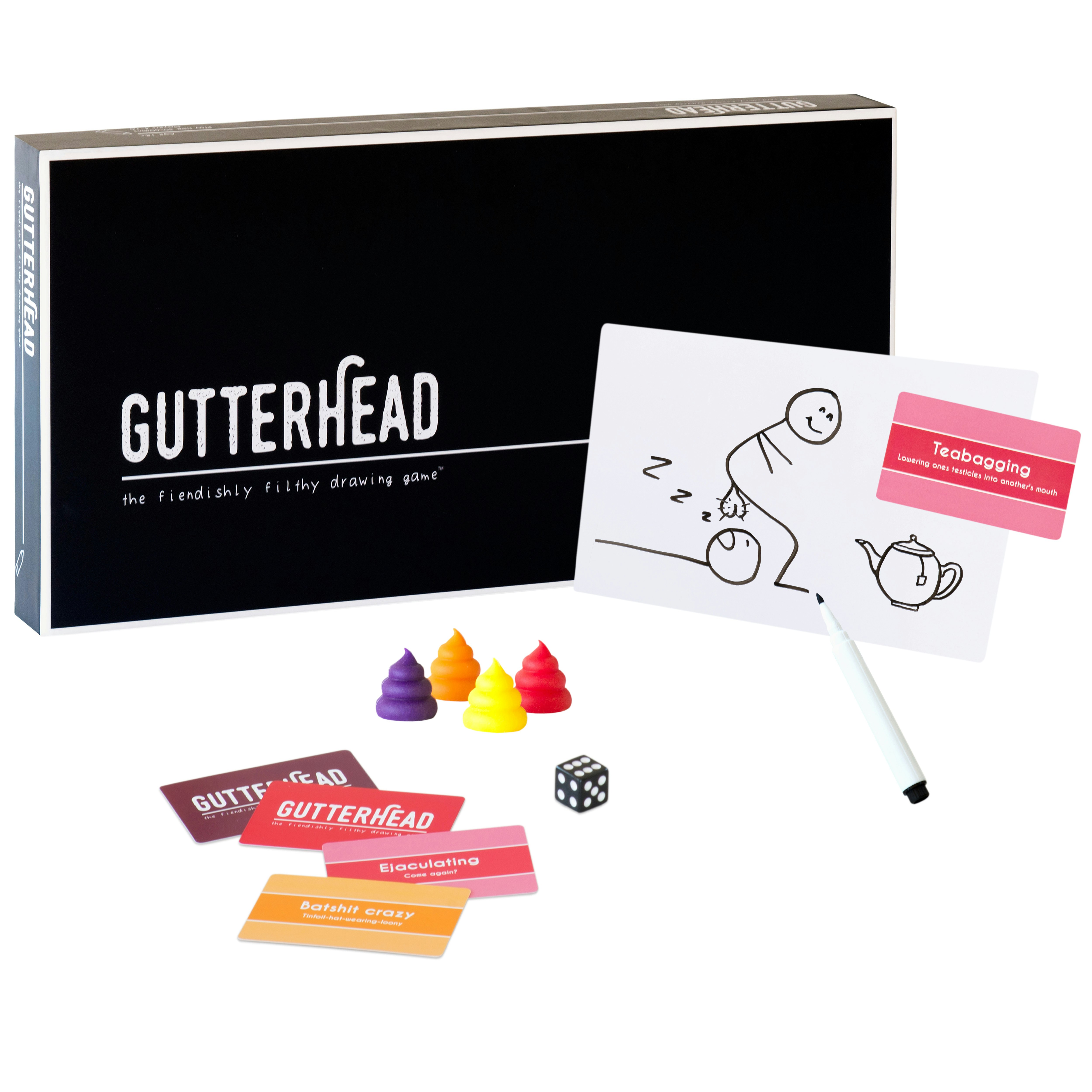 Gutterhead - The Fiendishly Filthy Drawing Game