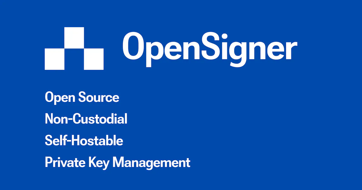 OpenSigner