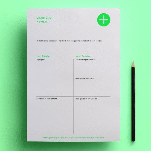 The Quarterly Review For You Image