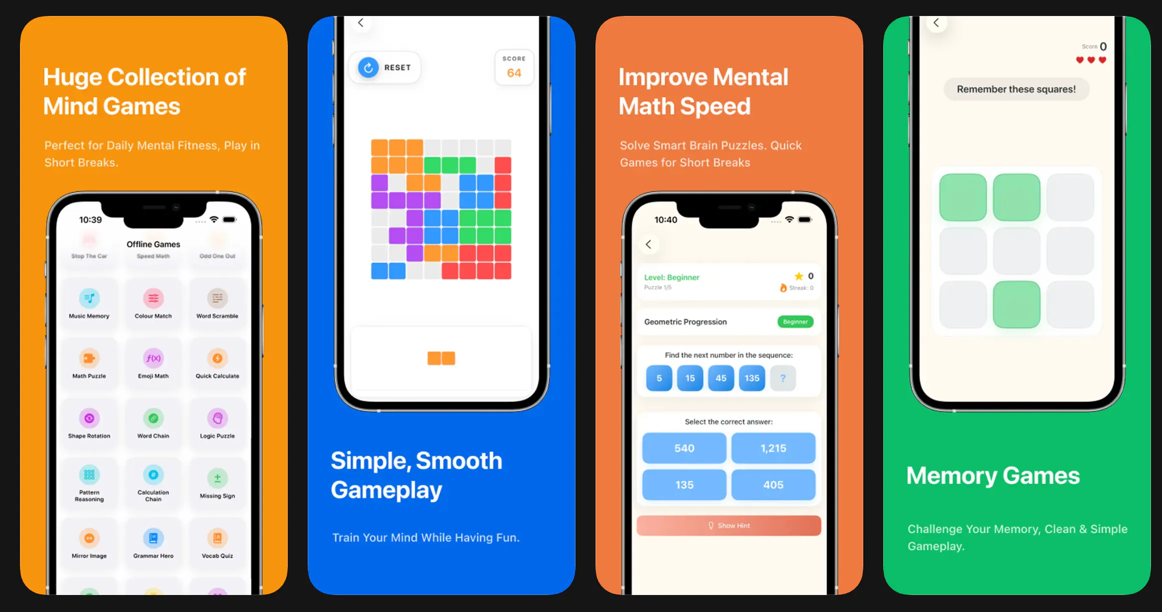 Offline Games: Brain Training gallery image