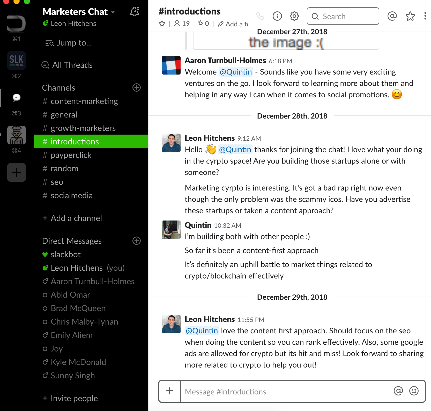 Marketers Chat gallery image