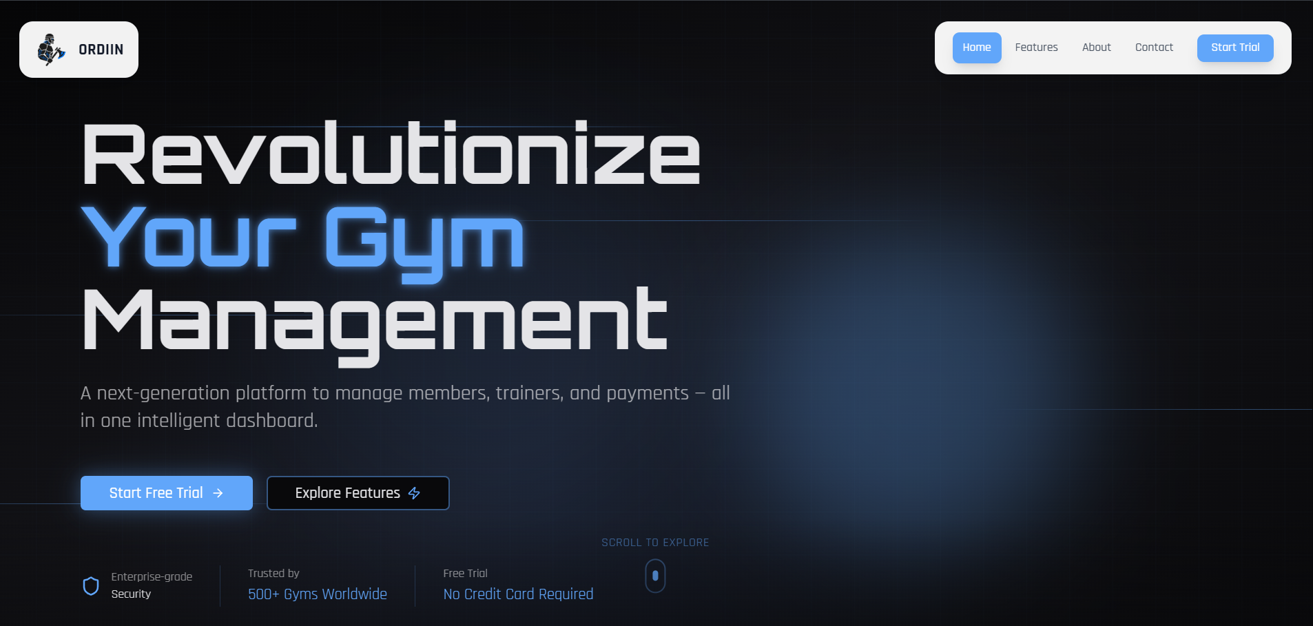 ORDIIN - Main screenshot showing features and interface