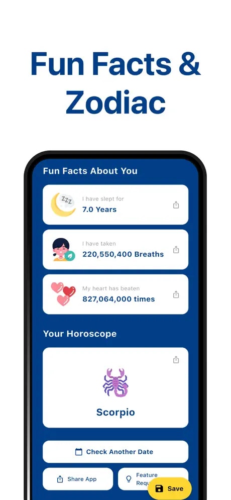 Age Calculator: Date of Birth - Screenshot 3 preview