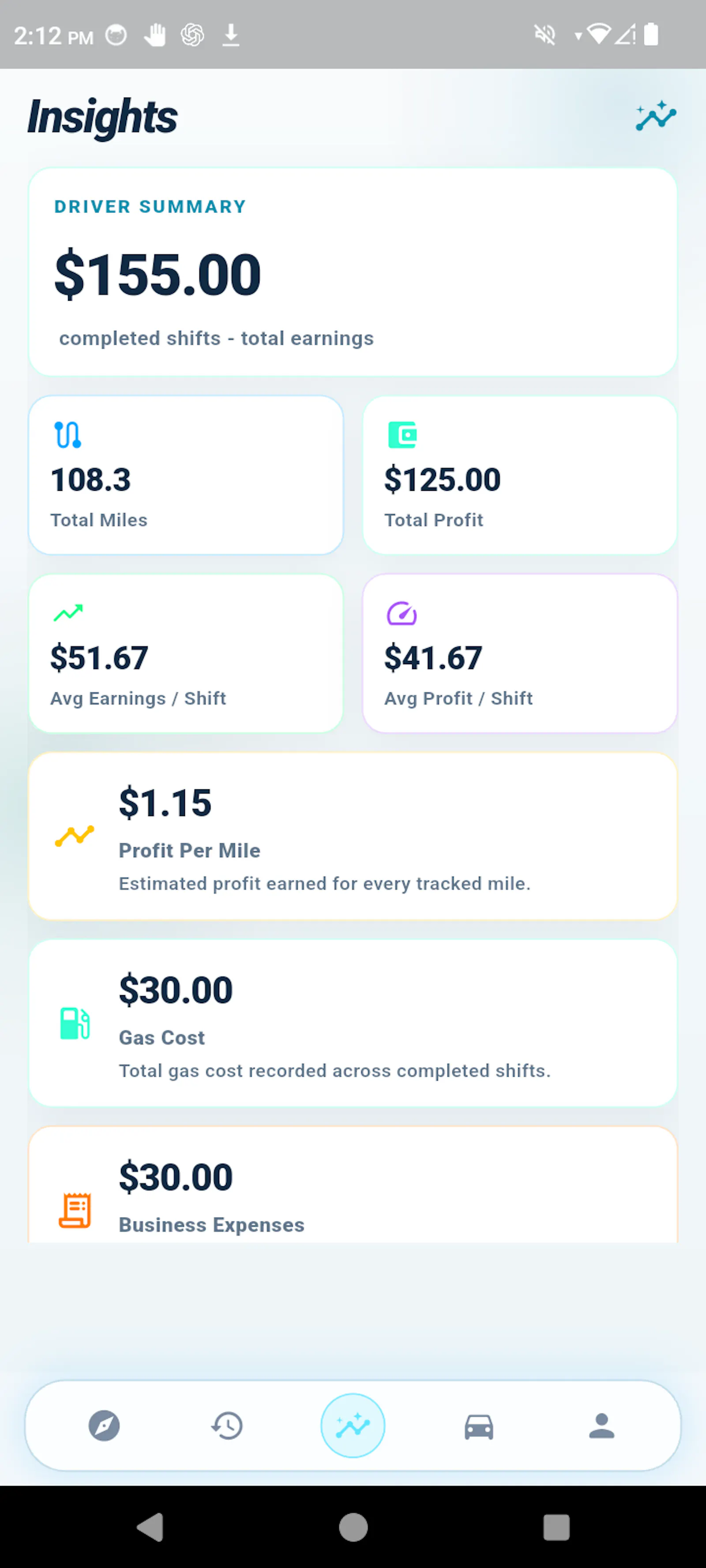 DriftPath Mileage Tracker screenshot 3