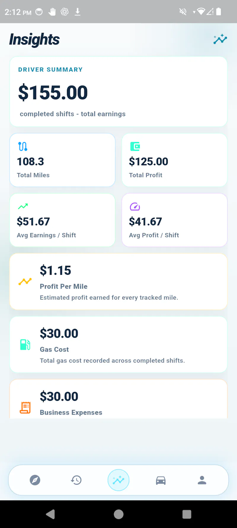 DriftPath Mileage Tracker screenshot 3