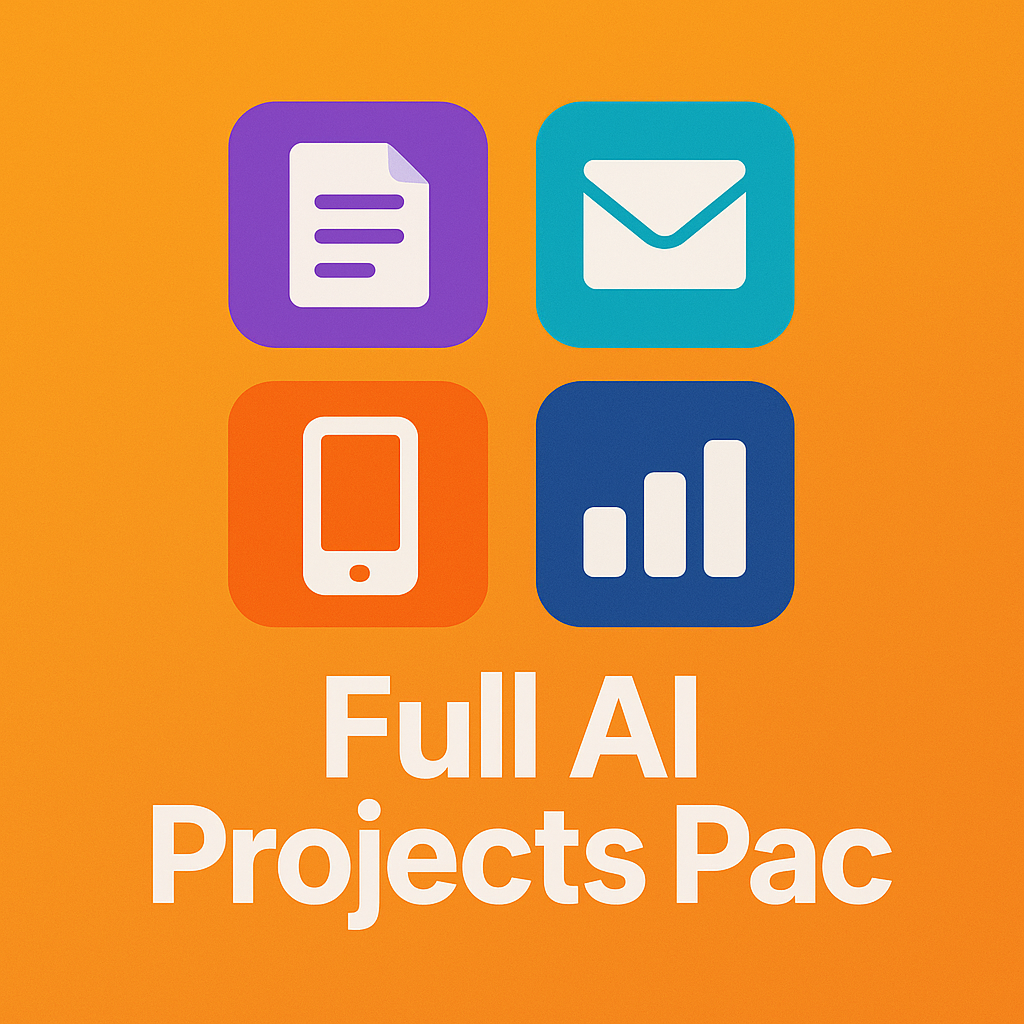 Montaser AI Suite — Full AI Projects Pac - Product Hunt launch logo and brand identity