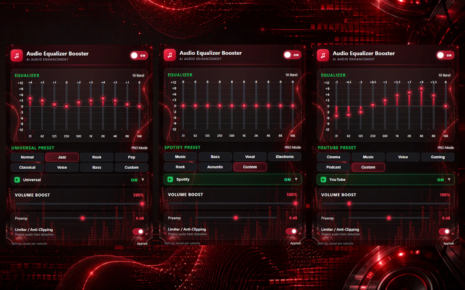Audio Equalizer Booster — Lanorium screenshot 2